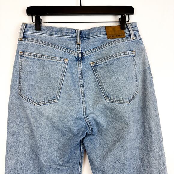 Aritzia Denim Forum The Marlo High Rise Loose Jeans 28L Blue - Size 29 - Picture 5 of 10
